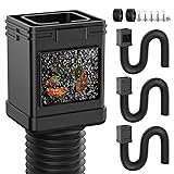 VA1KENE 3-Pack Gutter Downspout Extensions with