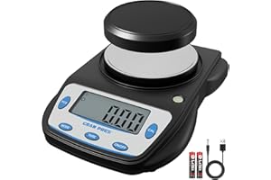 GRAM PRES Digital Lab Scale 600g X 0.01g Accuracy,Precision Electronic Gram Scale,Analytical Balance Scientific Scale,for Jewelry, Powders, Coins, Etc.