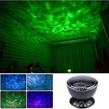 Amazon Com Nesee Sleep Soother Projection Led Night Light Lamp