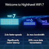 NETGEAR Nighthawk WiFi 7 Router RS200 Dual Band 2.5G Port 6.5Gbps view 8