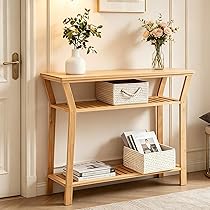 Nnewvante Bamboo Plant Stand Indoor 37.4