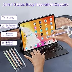 Stylus Pen for Touchscreen,2in1 High Precision