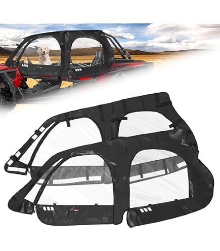 StarknightMT RZR Cover And Cab Enclosure Compatible With Polaris RZR XP 1000 Xp Turbo 2014 2023