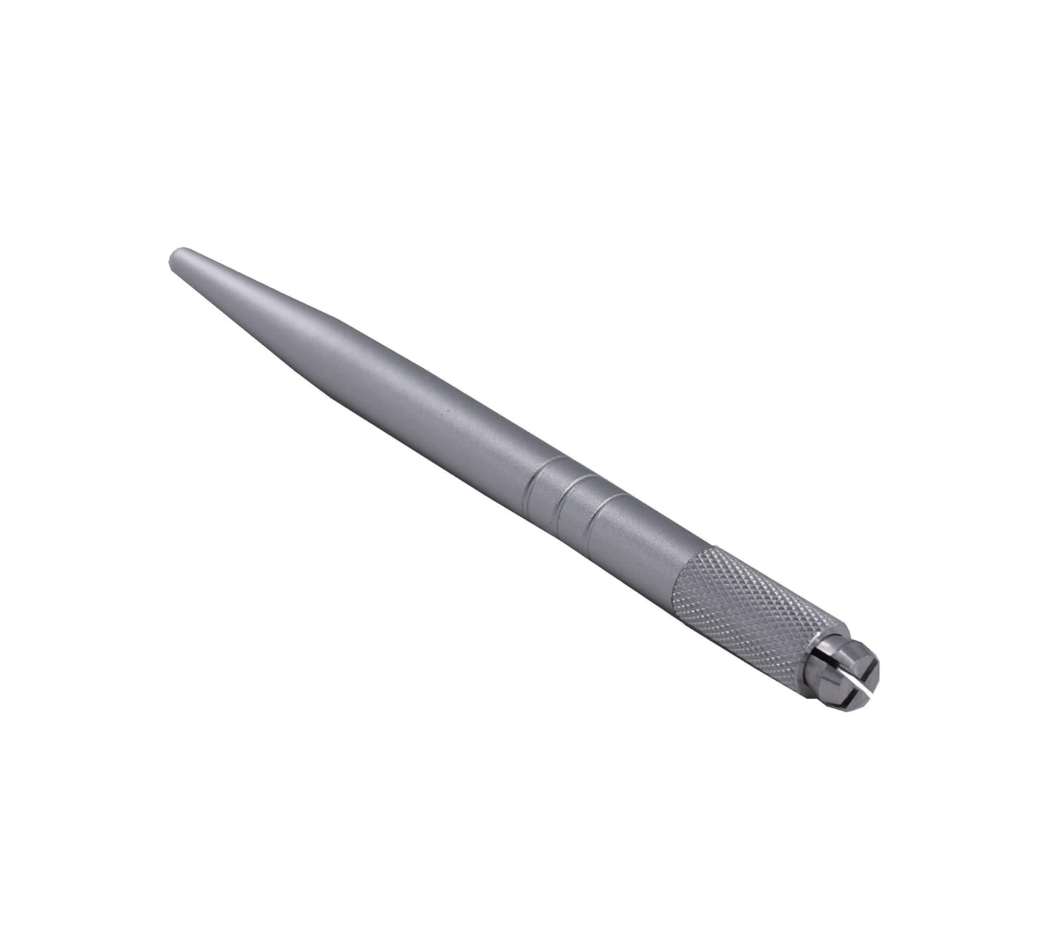 Microblading Pen Professional Tattoo Manual Pen Microblading Pen High Permanent Makeup Pen Manual Tattoo Eyebrow Pen Handmade Tattoo Pen for Permanent Manual Eyebrow Lip Tattoo Blades Color Sliver