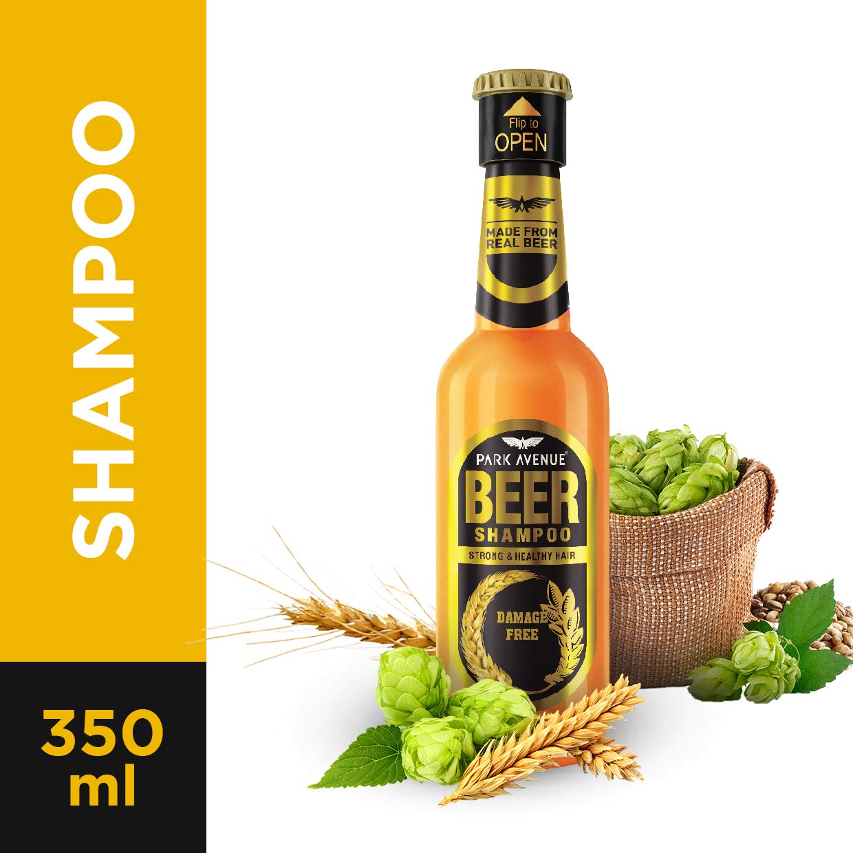 Park Avenue Damage Free Hair Beer Shampoo, 350ml Rs 169 At Amazon