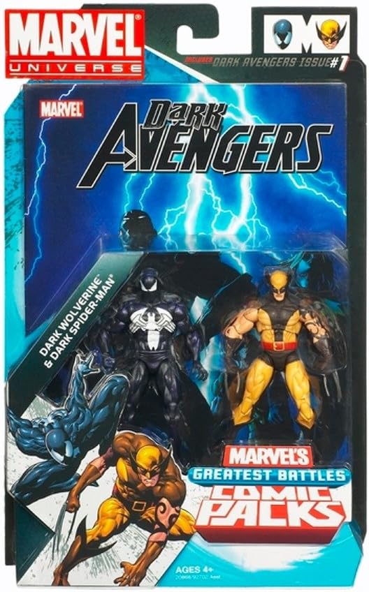 Amazon Com Marvel Universe Comic Packs Dark Wolverine And Dark