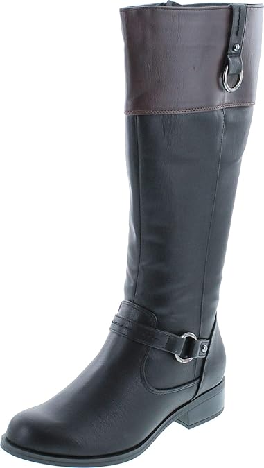 two tone riding boots