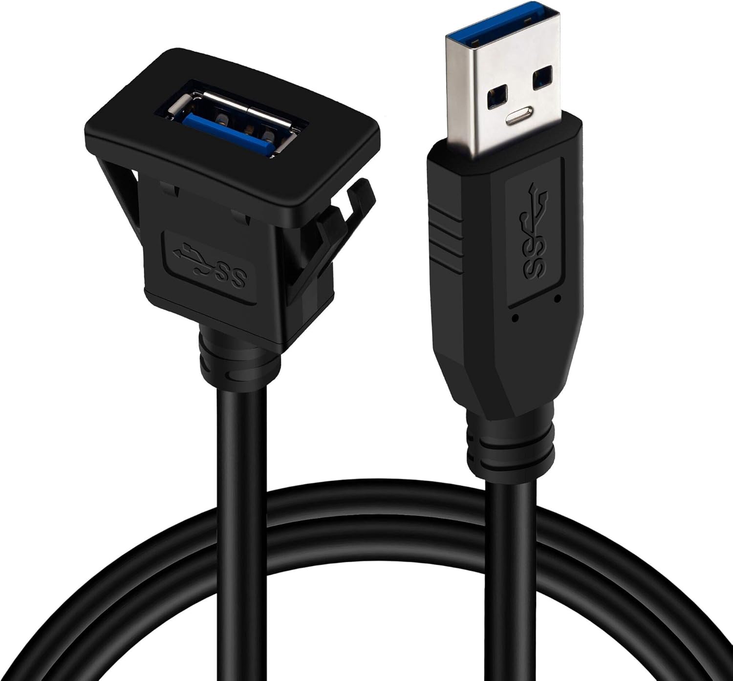 USB 3.0 Mount Cable 1M,TanQY Square Single Port USB 3.0 Amazon.co.uk