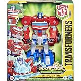 Transformers Toys Bumblebee Cyberverse Adventures Dinobots Unite Roll N&rsquo; Change Optimus Prime Push-to-Convert Action Figure, 6 and Up, 10-inch