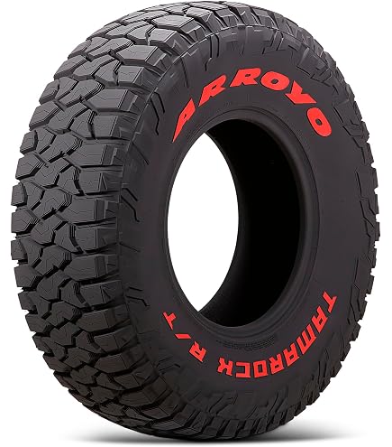 4x Blackhawk Ridgecrawler A/T Tires – LT 33X12.50R18 – Load E, 10 Ply, All Terrain