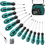 Anesty 12pc Magnetic Torx Screwdriver Set T5-T40 Chrome Vanadium Steel view 1