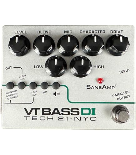 Amazon.com: Tech 21 SansAmp Bass Driver DI 30th-anniversary