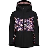 Roxy Girls' Heavyweight Ski Snow Hooded Jacket, Insulated &amp; Waterproof