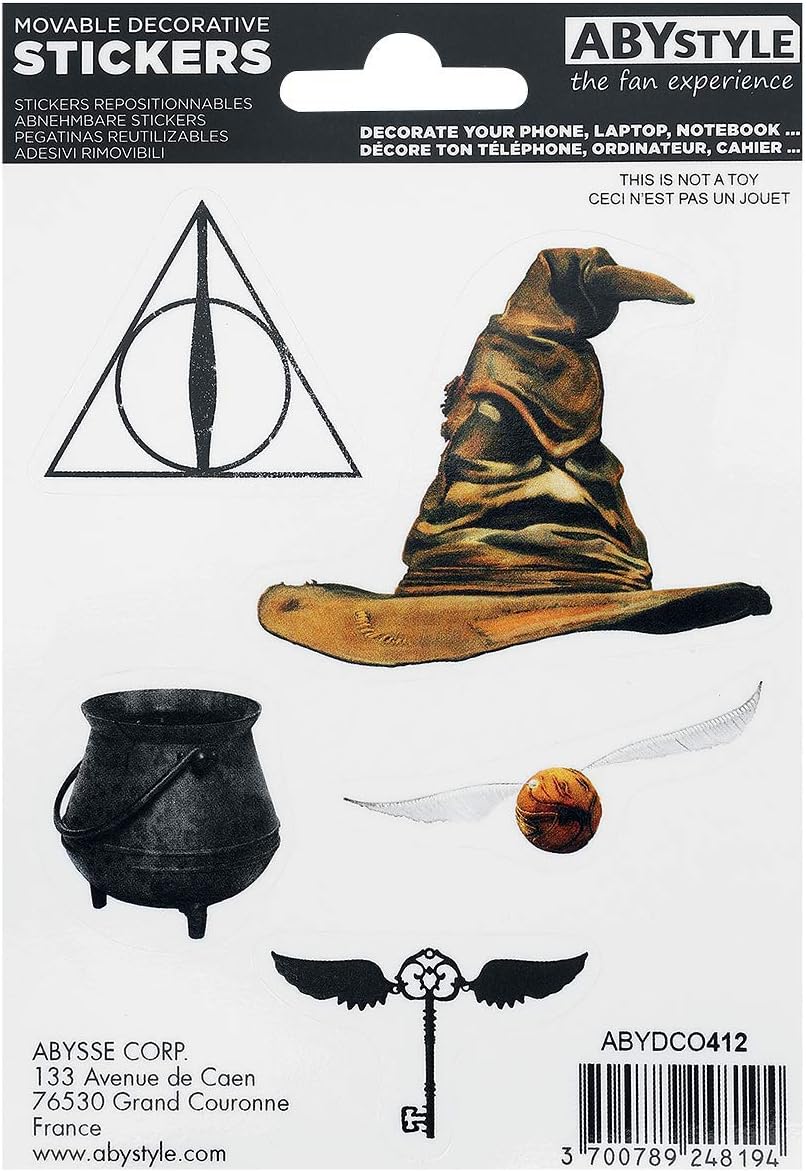 ABYstyle Harry Potter Stickers, Mehrfarbig - Image 3