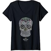 Womens Corona Logo Soft Hand Feel V-Neck T-Shirt