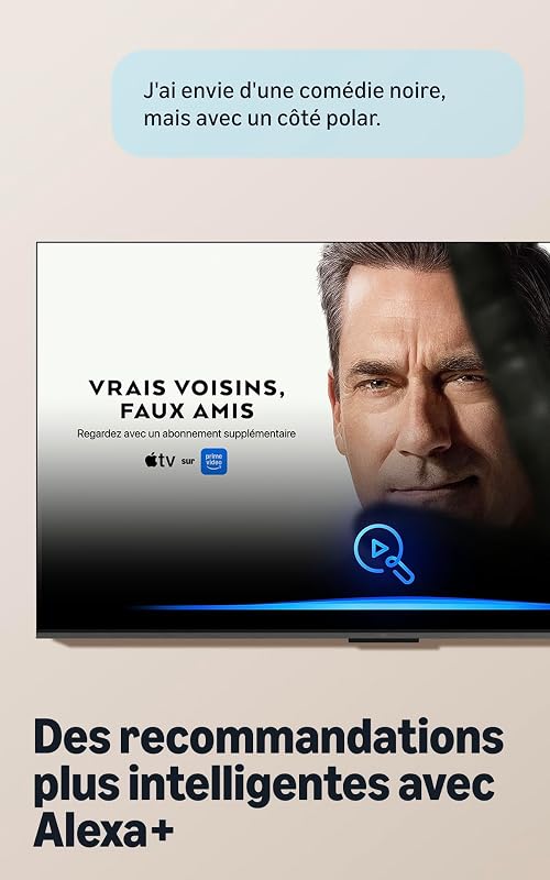 Fire TV Stick 4K (nouvelle génération), streaming 4K simple, nouvelle télécommande Fire TV, toutes vos applications au même endroit, TV en direct et gratuite, recherche plus rapide avec Alexa+