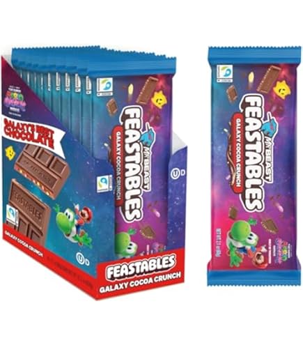 Amazon.com: MrBeast Feastables Milk Chocolate Combo Pack, 20 Count