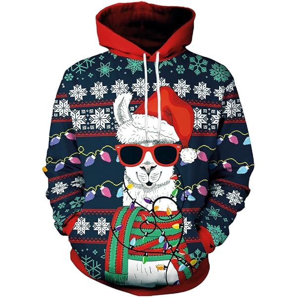 Mens Ugly Christmas Shirt Ugly Christmas Hoodies, Unisex Cheap