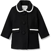 Amazon Essentials x Sofia Grainge Toddler and Baby Girls' Wool Blend Coat