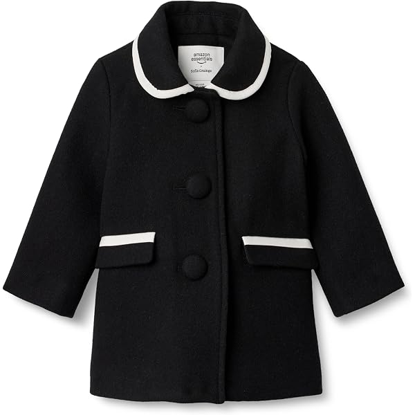 Toddler Girl Faux Fur Coat & Cloak - Winter Warm Outerwear With Pearl Details