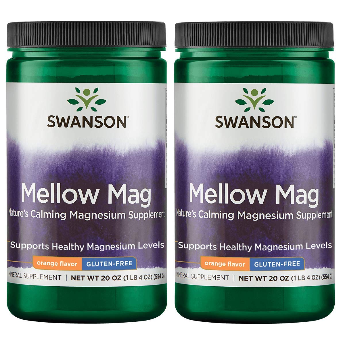 Swanson Mellow Magnesium Drink Combat Stress Support Mood Bone Muscle Nervous System Health Suppleme
