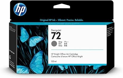 HP 72 Grey 130ml Ink Cartridge C9374A for DesignJet Plotter T2300 T1300 T1200