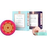 FOREO UFO 3 LED Face Mask Device + 14 Masks + IRIS Brightening Eye Cream | LED face mask, near infrared, red light mask, warming, sheet masks, UFO activated masks, eye cream, dark circles