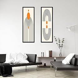 DOAI ART 12x36 Poster Frame 2 Pack, Black 12 x 36