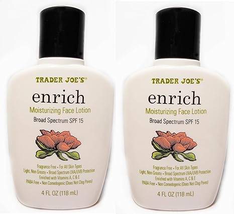 trader joe's enrich face lotion