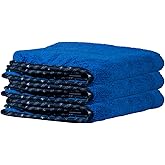 Chemical Guys Professional Grade Premium Microfiber Towels for Cars, Blue, 16" x 16", Ultra-Soft and Scratch-Free Car Detailing Cloths for Trucks, Motorcycles, and More - 3 Pack