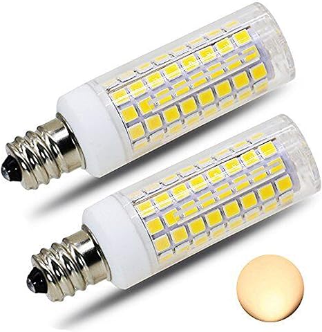 2 Pack E12 Led Bulb Candelabra Light Bulbs 8w 100w 850lm