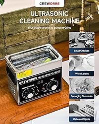 CREWORKS 3.2L Ultrasonic Cleaner with Heater