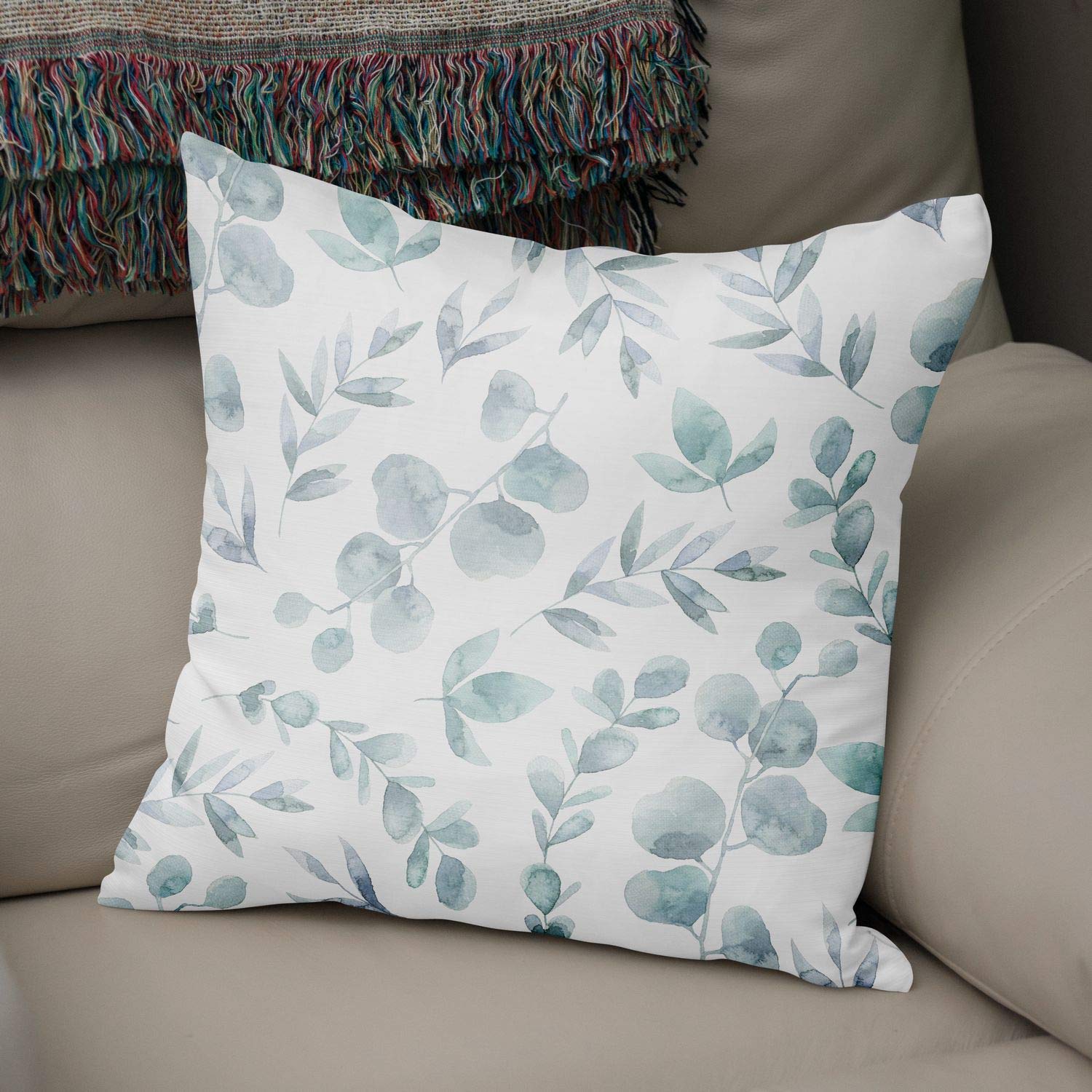 Bonamaison Decorative Cushion Cover Random Pattern, Throw Pillow Covers, Home Decorative Pillowcases for Livingroom, Sofa, Bedroom, Size:43X43 Cm - Designed and Manufactured in Turkey