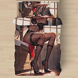 Sexy Woman Duvet Cover Sexy Legs Hot Bedding Twin