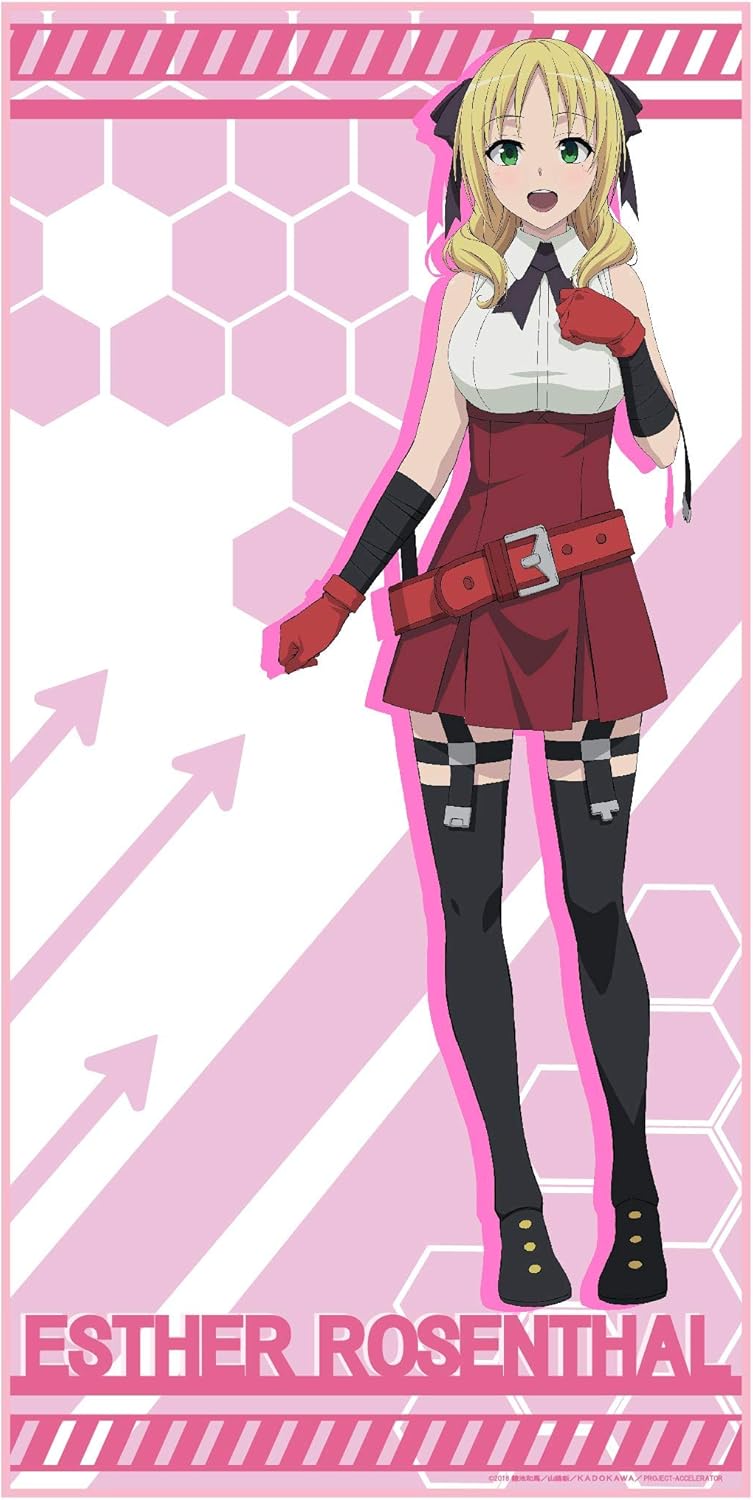 Amazon Co Jp とある科学の一方通行 エステル ローゼンタール フルカラービッグタオル ホビー