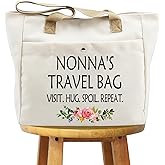 WCGXKO Mother’s Day Gift Grandma Birthday Gift Mother’s Day Merchandise Tote Bag Travel Bag For Grandma