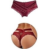 ohyeahlady Women Sexy Criss Cross Underwear Bikini Naughty Cheeky Panty Brief Brazilian Panties XS-4XL