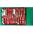 37 PCS Premium Basic Oral Dental Elevator Forceps Needle Holder Scalpel Set KIT