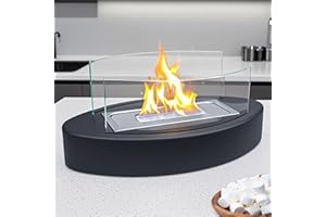 KORNIFUL Table Top Fire Bowl | Gift for Mordern Home Decor, Balcony, Table Lantern with flame effect, makes Cozy Atmosphere | Brilliant Gift for Family Gatherings, Birthday Parties & Special Occasions