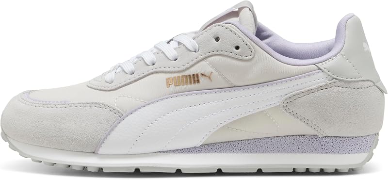 ST Miler Rose Damen-Sneaker, cool, hellgrau, weiß-lila, Crush, 6 UK