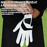 Finger Ten Golf Gloves Men Left Right Cabretta Leather 5 Pack All Weather view 4