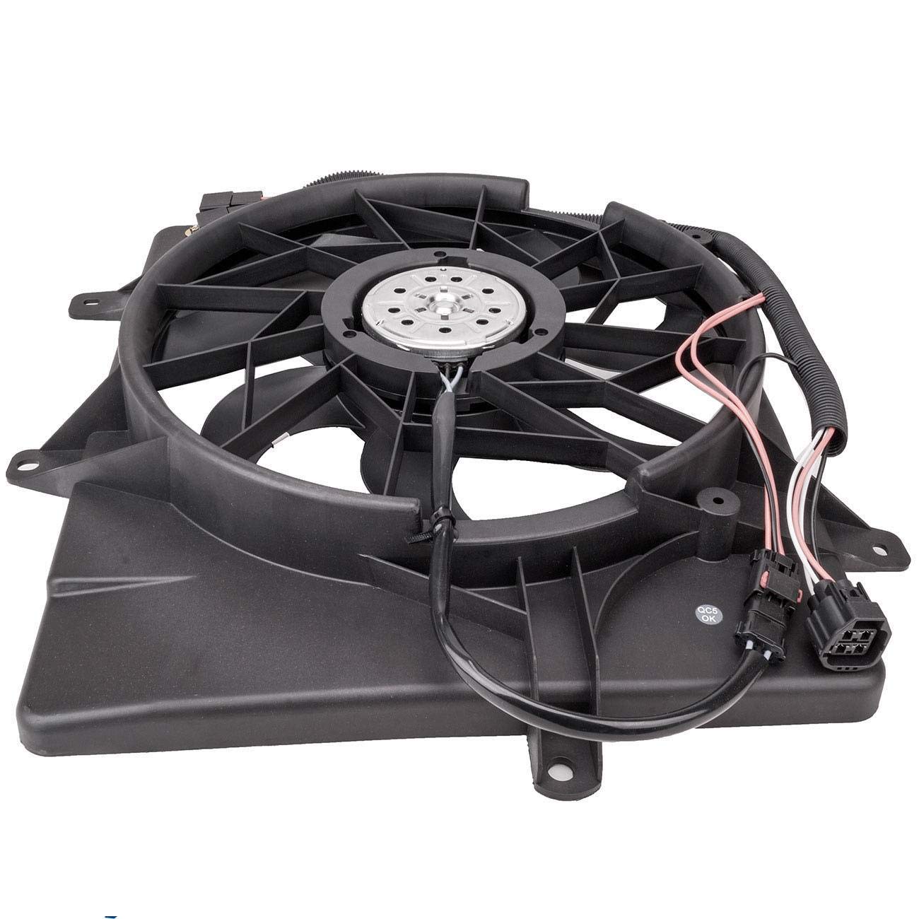 TOPAZ 5179470AA Radiator Cooling Fan Assembly for Chrysler 06-10 PT Cruiser