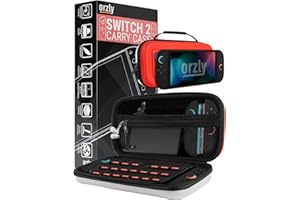 Carry Case for Nintendo Switch 2 2025 Console with 7.9 inch Screen Protection Hard Case with Smart Storage for Accessories wi