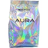 Waxness Aura Hard Wax Beads 2.2 lb (1 kg) – Rosin-Free Synthetic Stripless Wax with Demi-Creamy Texture for All Skin and Hair Types, Professional Use – Made in Italy