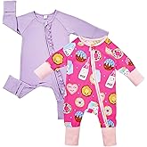 Bow Dream Bamboo Rayon Baby Pajamas Infant Sleepers Newborn Girl Boy Clothes Rompers Jumpsuit Outfit