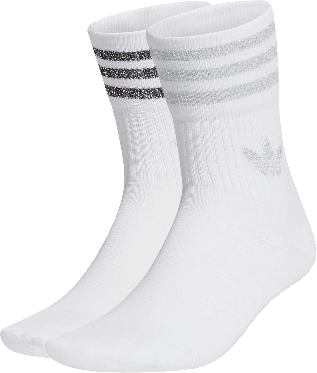 adidas Mid Cut Glitter Socks Socken 2er Pack: Amazon.de: Bekleidung
