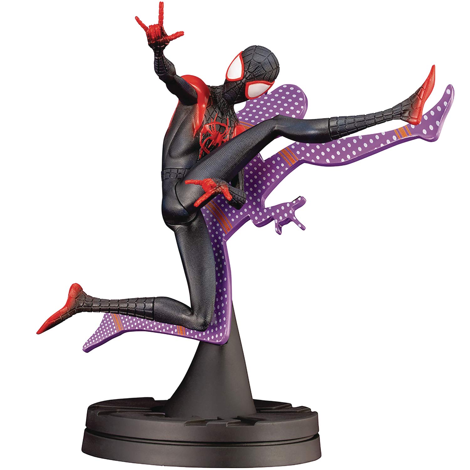 MARVEL COMICS JUN198634 Man Into The Spider-Verse: Miles Morales Statue, Multicolor one-size