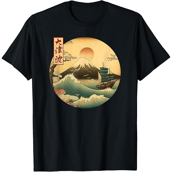 Amazon.com: Japanese Red Sunset and Mountain Asian Fuji Kanji