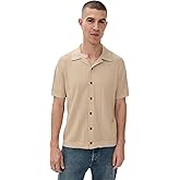 Theory Men's Camp Collar Shirt in Cotton Twist