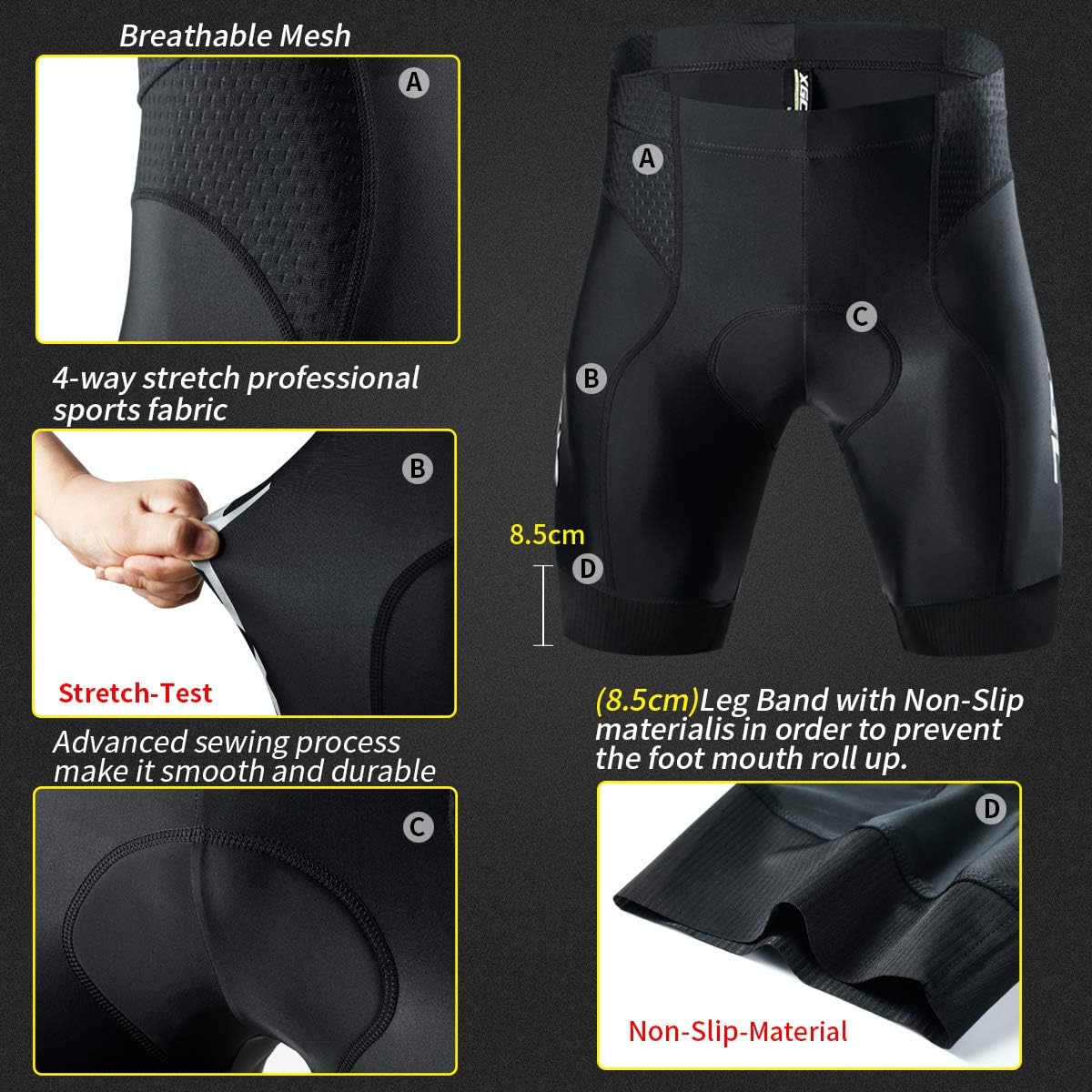 xgc cycling shorts